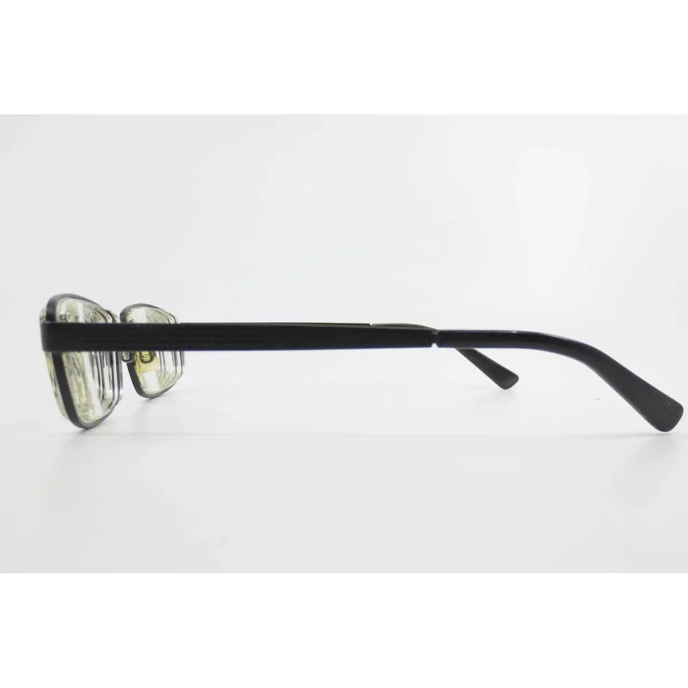 Joseph Abboud JOE4033 Blackjack 001 Black Rectangular Eyeglasses Frames